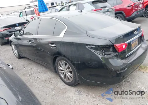 2016 Infiniti Q50 3.0T Premium z USA, uszkodzony, nr VIN JN1EV7AP9GM300153